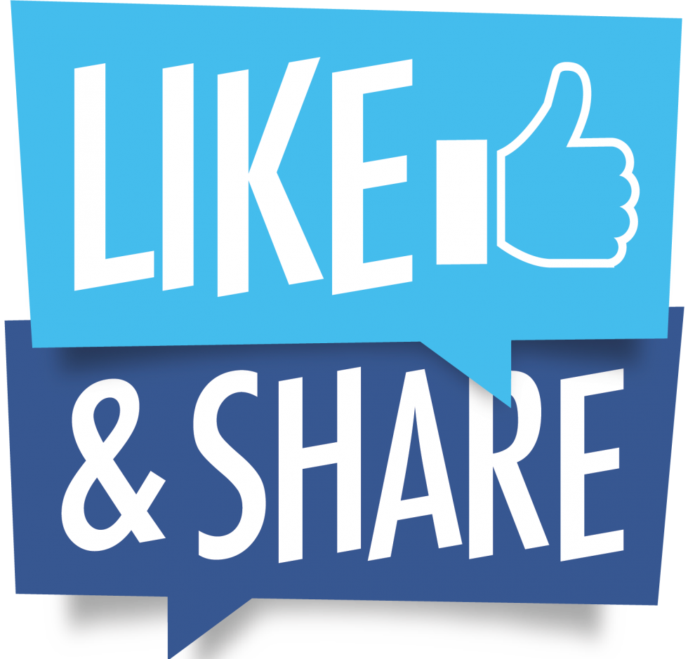 Like comment share repost follower sign social Vector Image